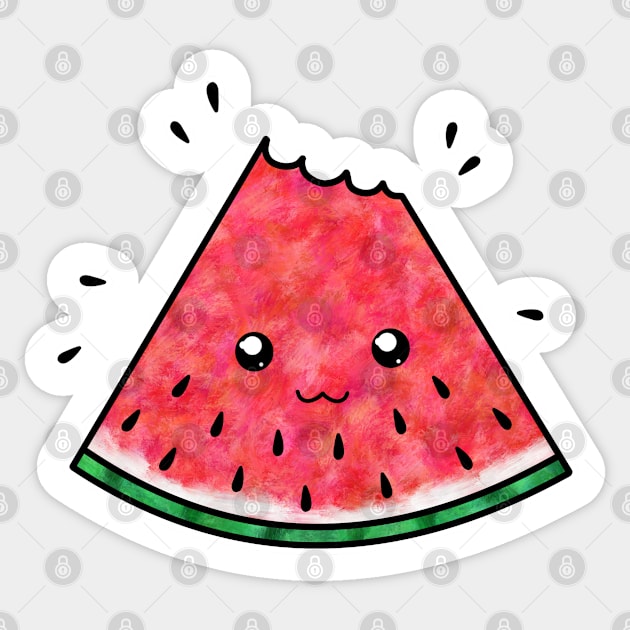 Sweet watermelon Sticker by DeLyss-Iouz